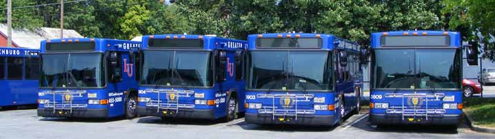 Greater Lynchburg Gillig Advantage 0901 0903 0904 & 0809